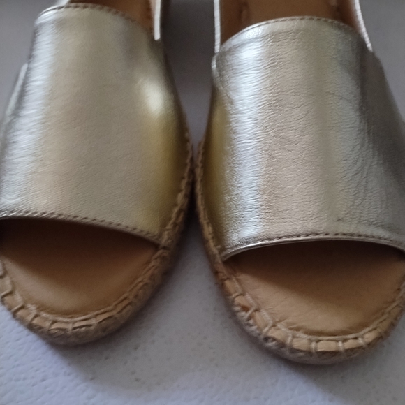 CARMEN SAIZ WEDGE SLIP ON SHOES - Picture 3 of 6